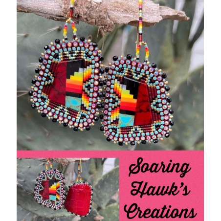 24K Gold Delica Earrings